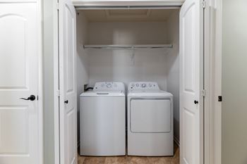Washer & dryer included